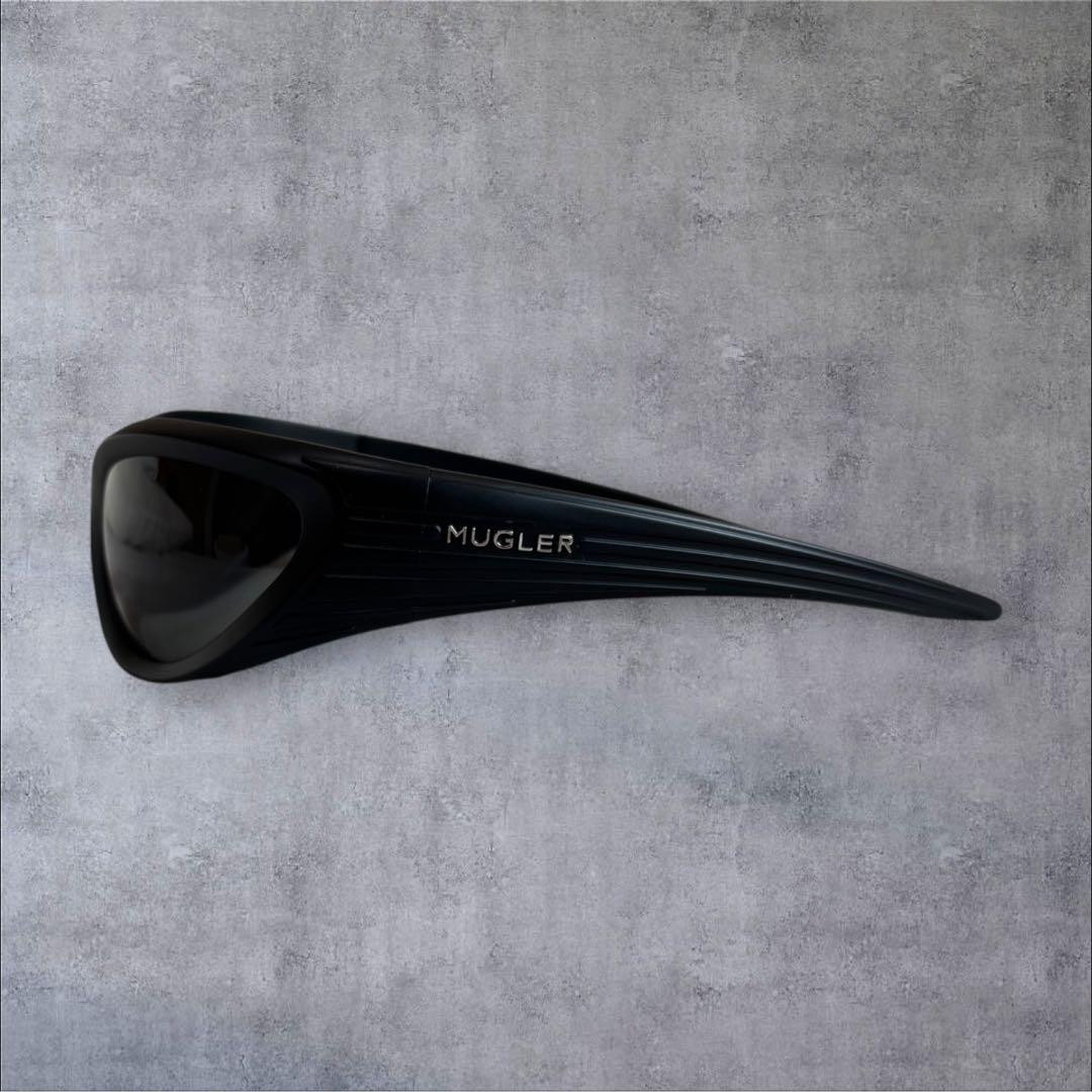 Gentle Monster x Mugler Spiral 02 M01 Matte Black w/ Case image 7