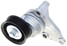 ACDelco Gold 38158 Drive Belt Tensioner Assembly w/ Pulley - Aluminum Black