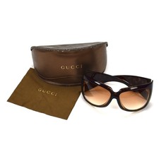 GUCCI GG2961/S Oversized Shield Sunglasses Tortoise Y2K Vintage Womens AUTHENTIC