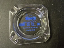 Sunoco Ashtray Promotiinal  Home Oil Company Vintage