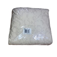 NEW Laura Ashley Victoria Beige Floral Vine Queen Sheet Set Jacobean 4pc Cotton
