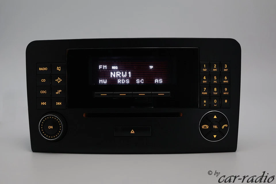 Original Mercedes W164 Radio Audio 20 CD MF2710 A1648208289 M ML Klassse IN20 - Bild 2 von 4