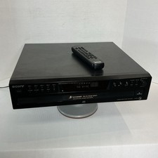 Sony CDP-CE375 5 Disc CD Changer Player w/ Remote Parts Repair CD Issues