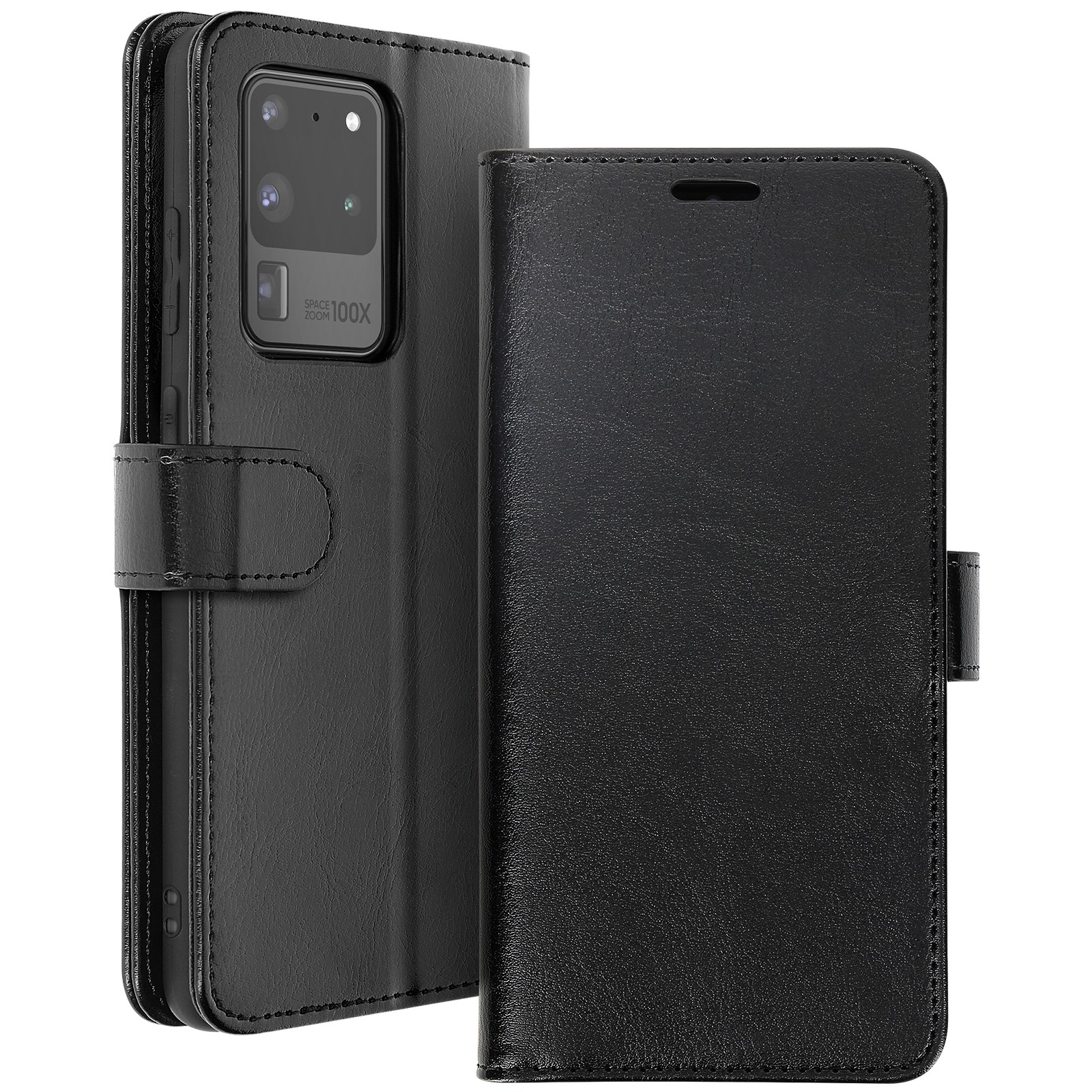 Étui portefeuille Galaxy S20 Ultra Vintage Series finitions luxe