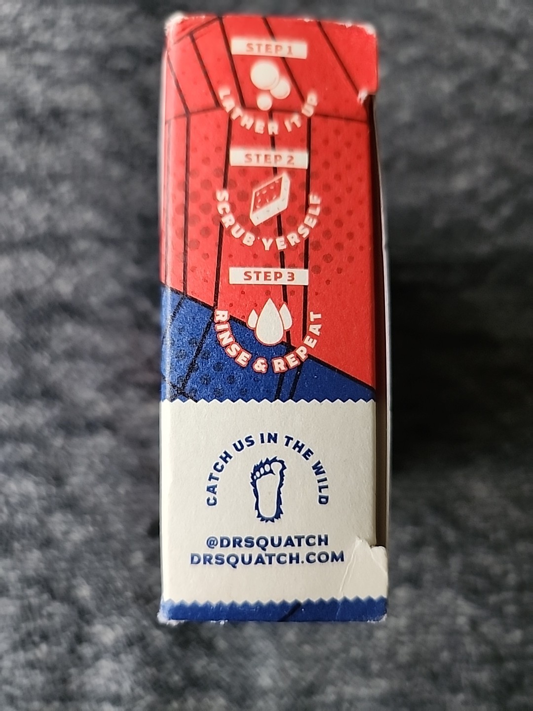 (1)Dr Squatch Limited Edition Natural Soap Medium Grit Spider-Man Spidey Suds