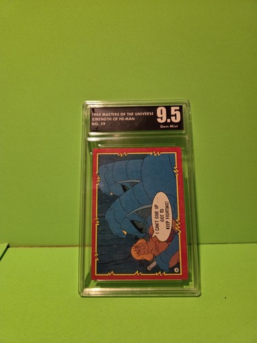 1982 masters Of The Universe Graded Card 59 Strength Of Heman