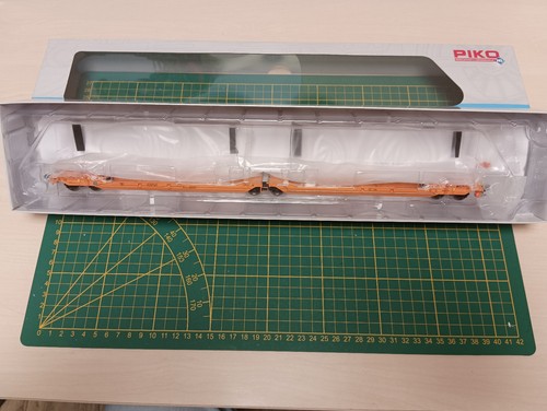 PIKO H0 Taschenwagen Wascosa orange Epoche VI Transport 58979-2 | Condition: Neu