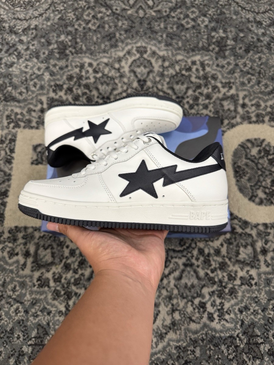 A Bathing Ape JJJJound x Bapesta White Navy NEW FAST SHIPPING