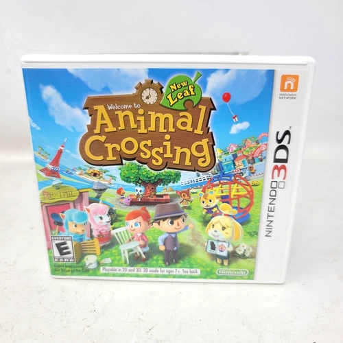 Animal Crossing: New Leaf 3DS (Nintendo 3DS) CIB Complete Tested Working