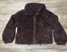 Lululemon Cinchable Fleece Zip-Up Espresso Brown Size 6