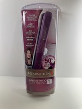 Remington 1 Flat Iron Anti-Static Technology Digital Control Auto Off S5500 NEW