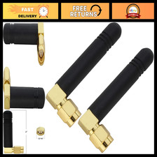 Omnidirectional SMA Male Antenna 900-1800 MHz, L-Type Connector, 2.5 dBi Gain -