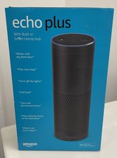 Amazon Echo Plus (1st Generation) Smart Speaker - Black New in Box 2017