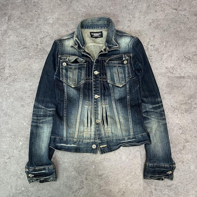 ジャケット・アウター 00s archive Tornado Mart mods coat Y2K archive TORNADO MART fur grunge JKT Y2K