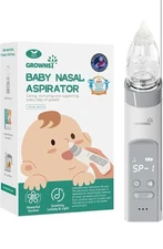 GROWNSY Nasal Aspirator for Baby, Electric Nose Aspirator for Toddler, Baby Nose