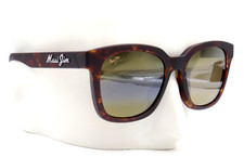 New Maui Jim HONUA ASIAN FIT Dark Havana Sunglasses H653-10 / MJ0653SA-002 199