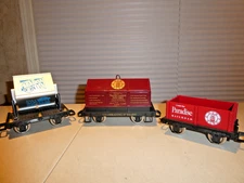 BTO Club  G Scale Train Cars with Metal Wheels  (Never Run)