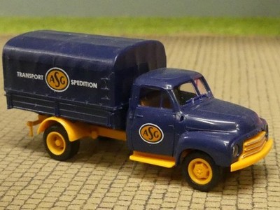1/87 Brekina Opel Blitz ASG Pritsche/Plane