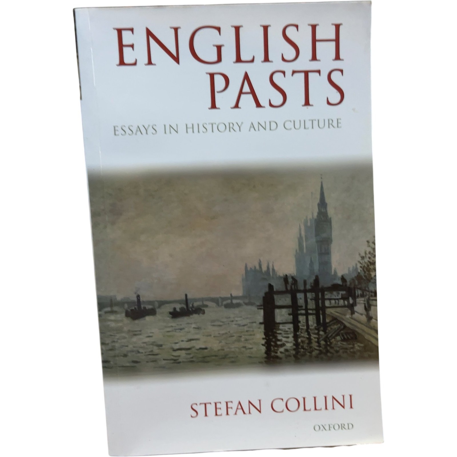 English Pasts Collini Stefan Paperback 1999 Essays History Culture