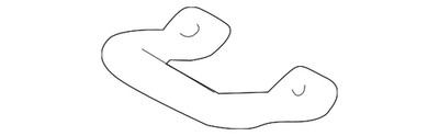 Genuine Nissan Convertible Top Lock Pad 971F1-1ET0A