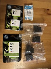 HP Ink 62 XL COMBO, Color and Black NIB and opened