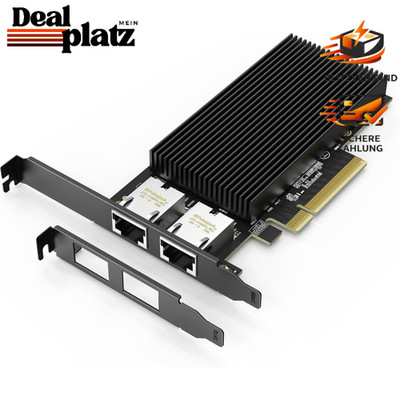10G Dual RJ45 PCI-E Netzwerkkarte X540-T2 10Gb Ethernet Adapter