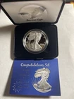 2025-W American Silver Eagle Proof Dollar $1 Box COA US Mint Congratulations Set