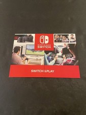 Nintendo switch and play promo advertisement ...