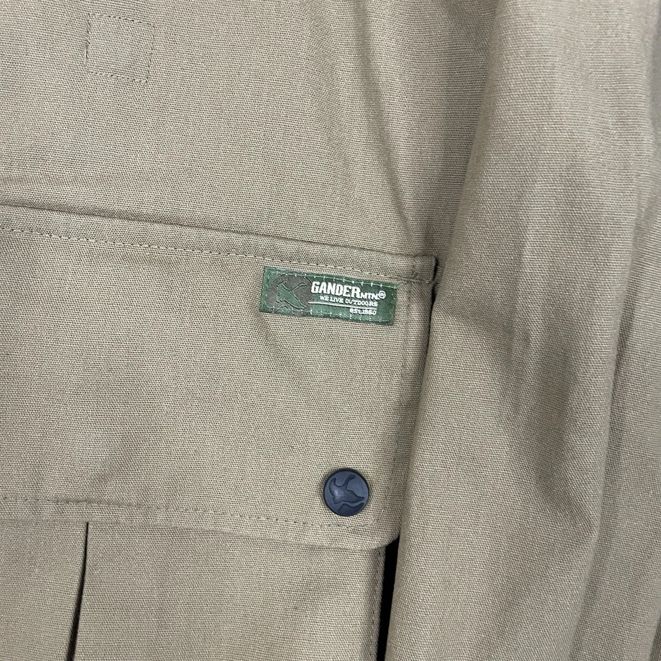 Chaqueta de caza Gander Guide Series Upland de lona para hombre 2XL naranja faisán Foto 3 de 4