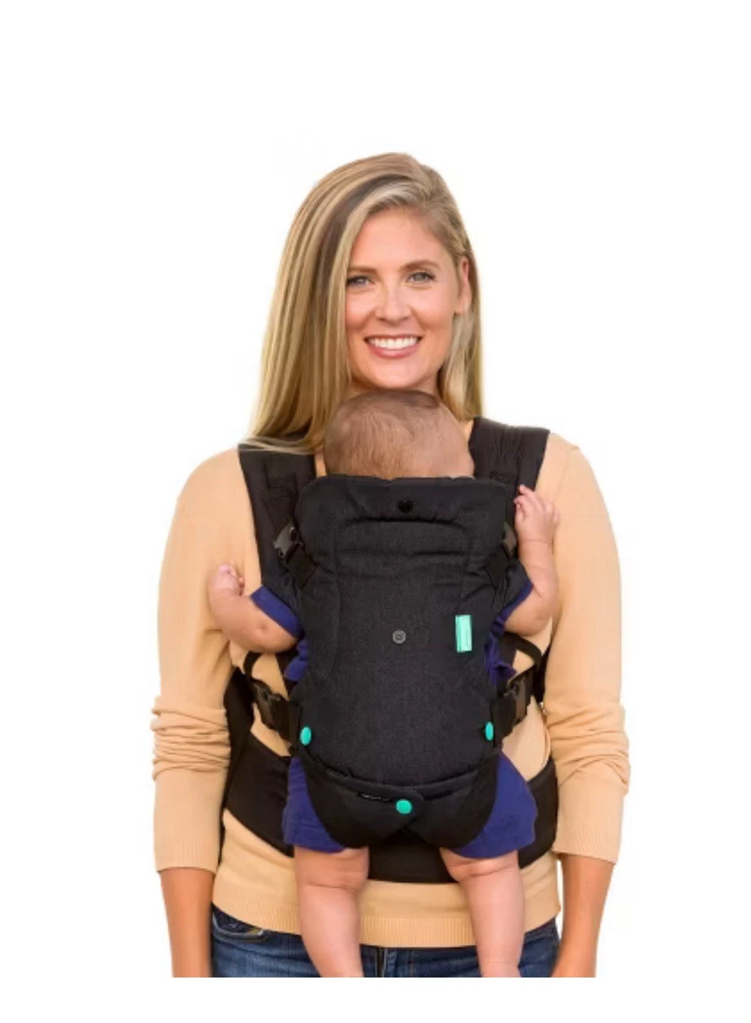 Ergonomic Baby Carrier 4-in-1 – Gray – Newborn to Toddler 8–32 lbs
Opens in a new window or tab