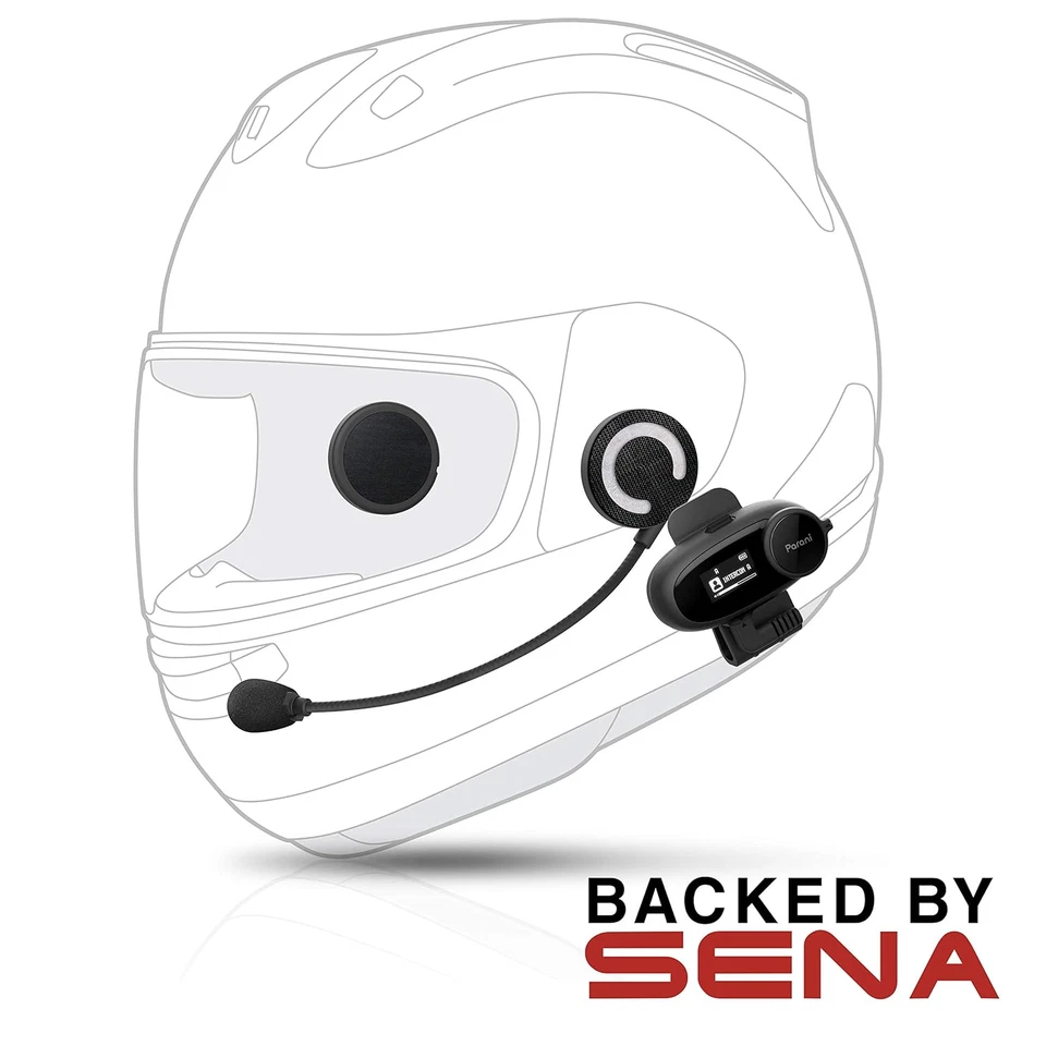 Sena Parani M10 Dispositivo De Comunicación Bluetooth Para Motociclistas - Con M - Imagen 3 de 4