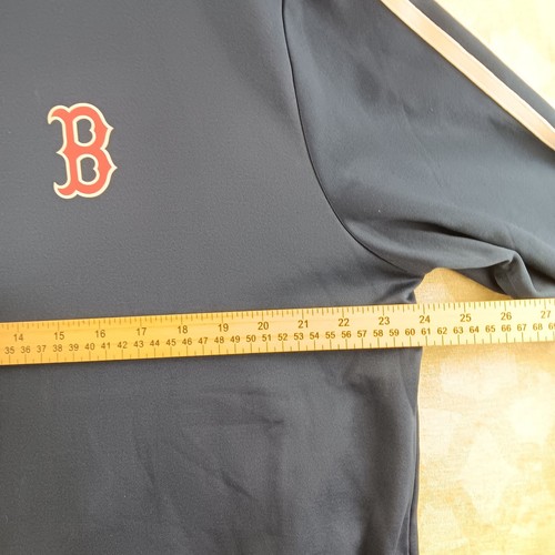Boston Red Sox Sweater Mens Large Blue White Full Zip Sweatshirt - Picture 3 of 9