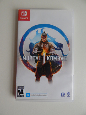 Mortal Kombat 1 Game in Case! Nintendo Switch!