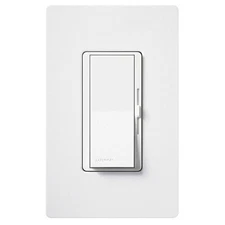 LUTRON DVSTV-WH Lighting Dimmer Control,120 to 277V,Wht 36WH29