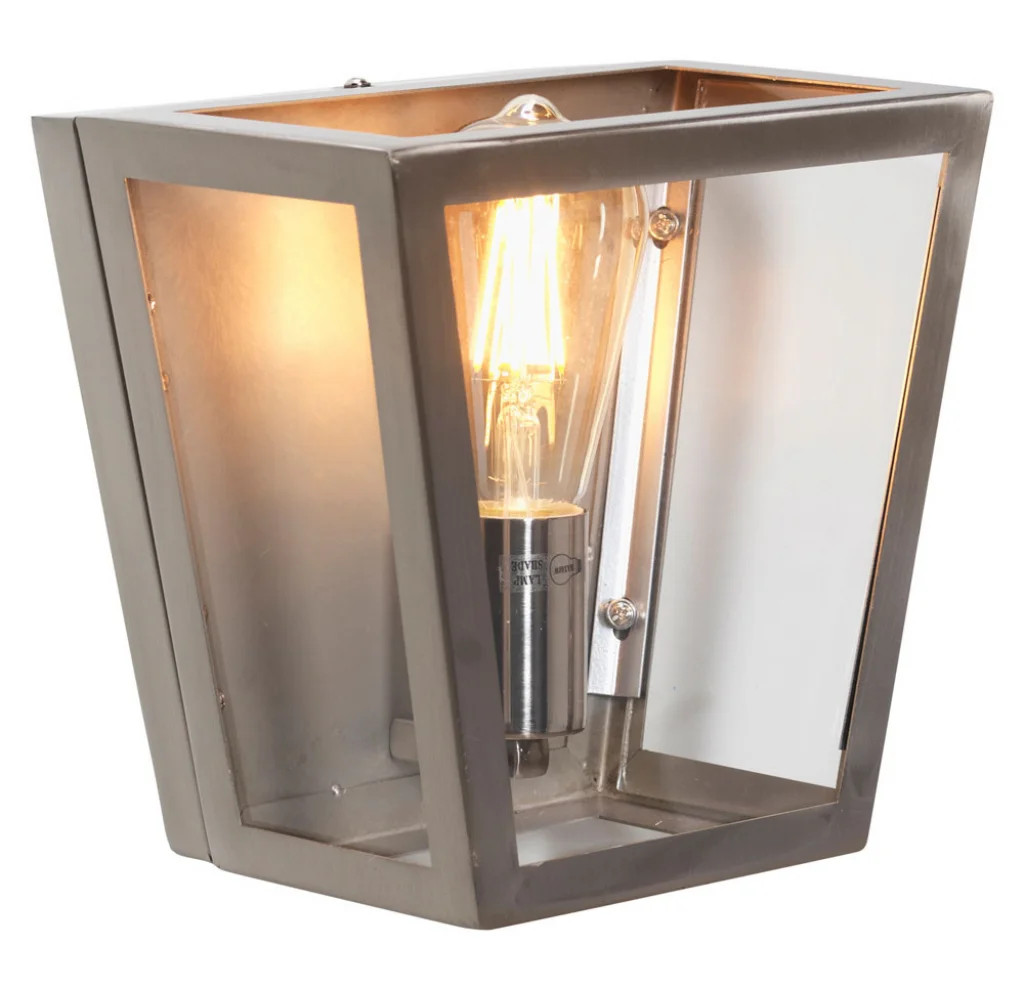 Wall Light Silver Riga Antique Chrome Oaks Lighting 1524 WB AC