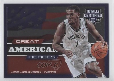 2014 Panini Totally Certified Great American Heroes 50/299 Joe Johnson #24 0f8