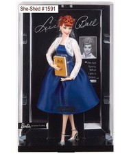 2021 I Love Lucy Lucille Ball Tribute Barbie Doll GXL16 Mattel - NIB - VGC