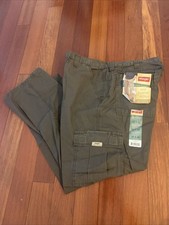 Wrangler Men  s Ripstop Ranger Cargo Pants 38 X 30 Gray NWT