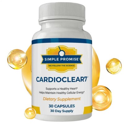 Cardio Clear 7 - 30 Capsules New/Sealed MGF 05/2024