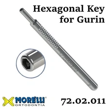 Dental Orthodontic Morelli Hexagonal Hex Key for Gurin Lock Archwire Tool