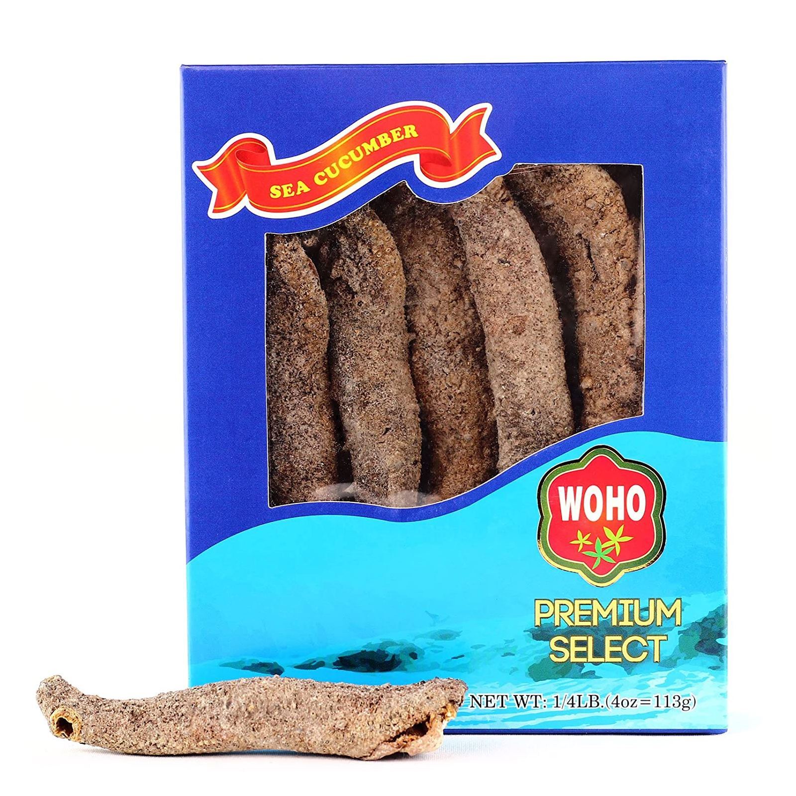 WOHO Alaska Wild Caught Red Sea Pepino Grande 4oz