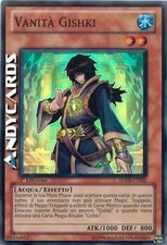 GISHKI VANITY • (Gishki Vanity) • Super R • HA05 IT032 • 1Ed • Yugioh! ANDYCARDS