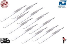 12 PCS BP Scalpel Handles Small Cut Dental & Surgery Instruments With Blades