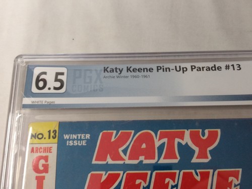Katy Keene Pin-up Parade PGX 6.5 Archie Giant 13 Fashion Humor Vintage 1960 - Picture 4 of 7