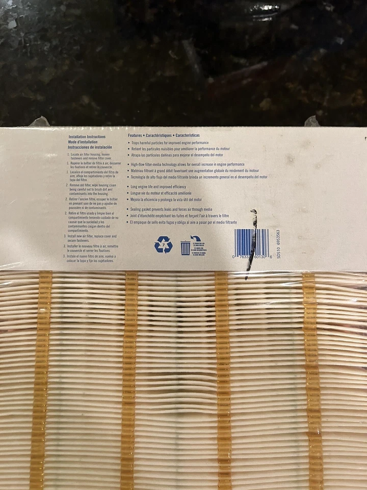 NOVO Filtro de Ar Automotivo Purolator ProMotive PN: AF7039 Ar de Carro FRETE GRÁTIS - Imagem 3 de 4