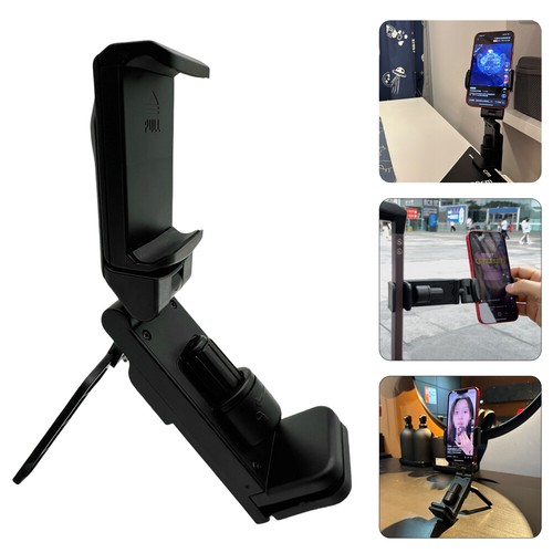 Airplane Phone Holder Portable Travel Stand Support Desk Adjustable Rotatable - Picture 10 of 20