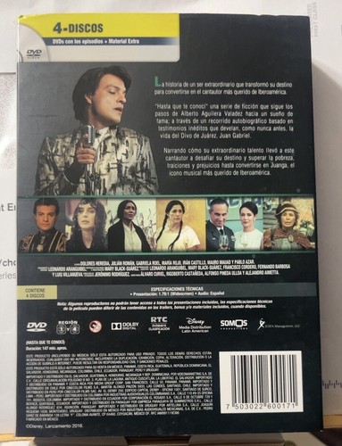 Mega Rare No Longer Made DVD New Sealed Juan Gabriel Hasta Que Te Conoci Limited - Picture 2 of 2