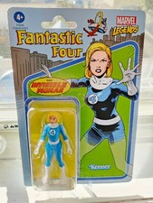 Marvel Legends Fantastic Four Invisible Woman 3.75  Kenner Retro Action Figure
