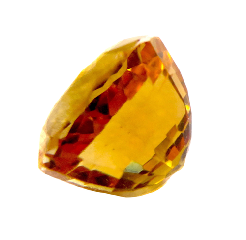 GOLDEN Citrine ROUND 4.85ct OLD Stock LIVELY - Picture 3 of 6