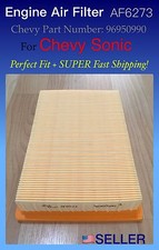 AF6273 Engine Air Filter For Chevy Sonic 2012-2020 US Seller Fast Ship 96950990